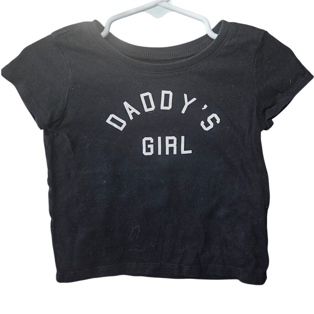 Black Daddy's Girl Graphic T-Shirt - The Children's Place - 18-24mo